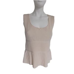 Wolford knit top tank sleeveless ribbed size Small